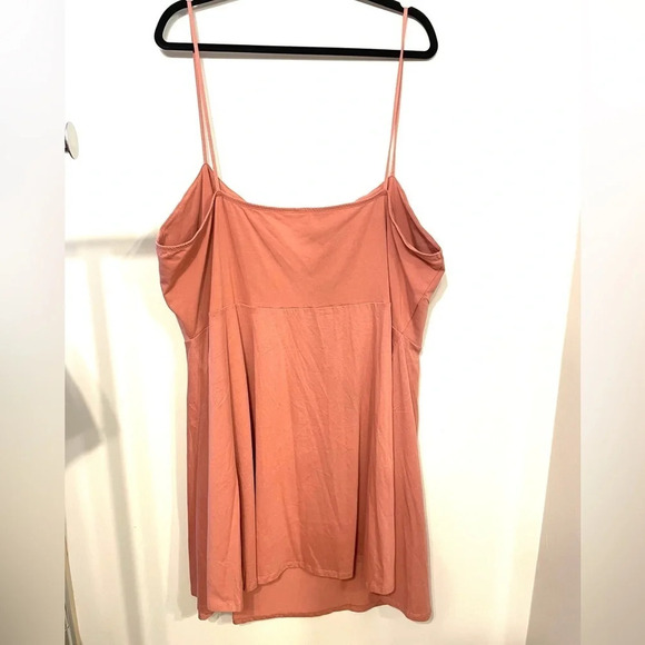 ASOS Curve | Women’s Plus Pink Spaghetti Strap Fit & Flare Dress Size 24 - Picture 5 of 5